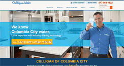 Desktop Screenshot of culligancolumbiacity.com